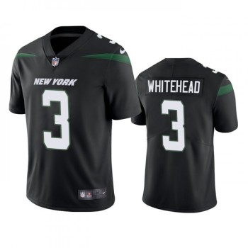 Men's New York Jets #3 Jordan Whitehead Black Vapor Untouchable Limited Stitched Jersey Men's New York Jets #3 Jordan Whitehead Black Vapor Untouchable Limited Stitched Jersey