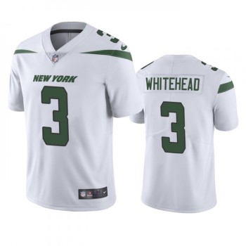 Men's New York Jets #3 Jordan Whitehead White Vapor Untouchable Limited Stitched Jersey Men's New York Jets #3 Jordan Whitehead White Vapor Untouchable Limited Stitched Jersey