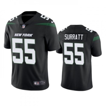 Men's New York Jets #55 Chazz Surratt Black Vapor Untouchable Limited Stitched Jersey Men's New York Jets #55 Chazz Surratt Black Vapor Untouchable Limited Stitched Jersey