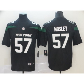 Men's New York Jets #57 C.J. Mosley Black Vapor Untouchable Limited Stitched NFL Jersey Men's New York Jets #57 C.J. Mosley Black Vapor Untouchable Limited Stitched NFL Jersey