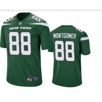 Men's New York Jets #88 Ty Montgomery Green Vapor Untouchable Limited Stitched NFL Jersey Men's New York Jets #88 Ty Montgomery Green Vapor Untouchable Limited Stitched NFL Jersey