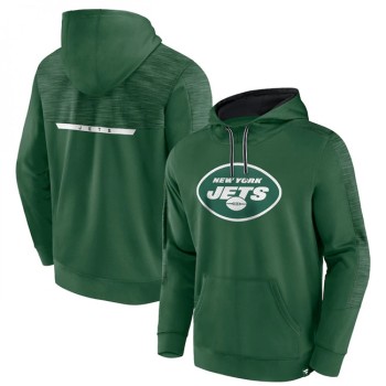 Men's New York Jets Green Defender Evo Pullover Hoodie Men's New York Jets Green Defender Evo Pullover Hoodie