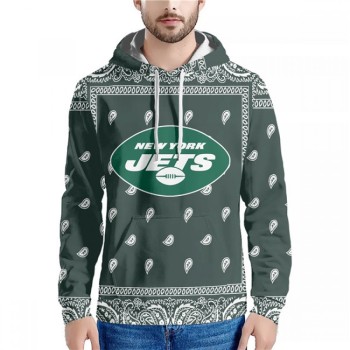 Men's New York Jets Green Pullover Hoodie Men's New York Jets Green Pullover Hoodie