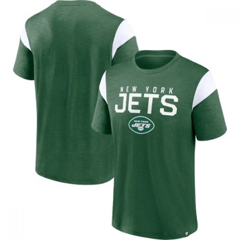 Men's New York Jets Green/White Home Stretch Team T-Shirt Men's New York Jets Green/White Home Stretch Team T-Shirt