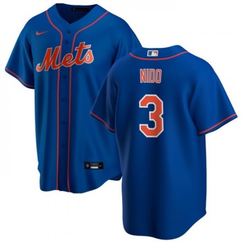 Men's New York Mets #3 Tomas Nino Royal Cool Base Stitched Jersey Men's New York Mets #3 Tomas Nino Royal Cool Base Stitched Jersey