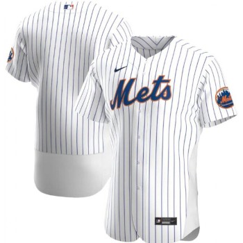 Men's New York Mets Blank White Flex Base Stitched Jersey Men's New York Mets Blank White Flex Base Stitched Jersey