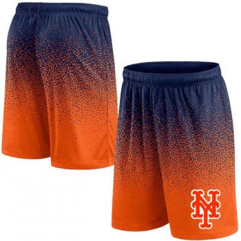 Men's New York Mets Navy/Orange Ombre Shorts Men's New York Mets Navy/Orange Ombre Shorts