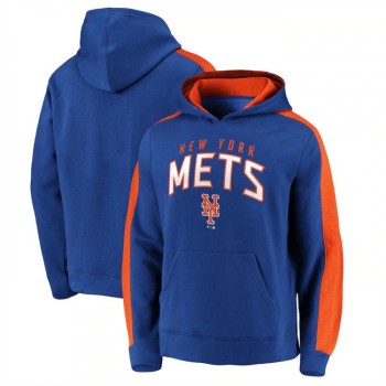 Men's New York Mets Royal Game Time Arch Pullover Hoodie Pullover Hoodie Men's New York Mets Royal Game Time Arch Pullover Hoodie Pullover Hoodie