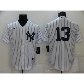 Men's New York Yankees #13 Alex Rodriguez White Cool Base Stitched Baseball Jersey Men's New York Yankees #13 Alex Rodriguez White Cool Base Stitched Baseball Jersey