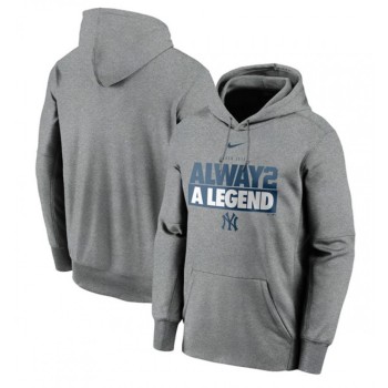 Men's New York Yankees 2020 Gray Pullover Hoodie Men's New York Yankees 2020 Gray Pullover Hoodie