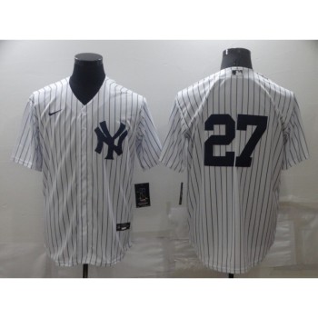Men's New York Yankees #27 Darrell Rasner White Cool Base Stitched Baseball Jersey Men's New York Yankees #27 Darrell Rasner White Cool Base Stitched Baseball Jersey