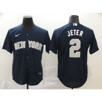 Men's New York Yankees #2 Derek Jeter Navy Cool Base Stitched Jersey Men's New York Yankees #2 Derek Jeter Navy Cool Base Stitched Jersey