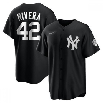 Men's New York Yankees #42 Mariano Rivera Black Cool Base Stitched Jersey Men's New York Yankees #42 Mariano Rivera Black Cool Base Stitched Jersey