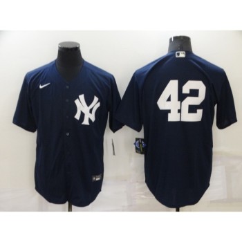 Men's New York Yankees #42 Mariano Rivera Navy Cool Base Stitched Baseball Jersey Men's New York Yankees #42 Mariano Rivera Navy Cool Base Stitched Baseball Jersey