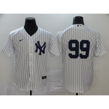 Men's New York Yankees #99 Aaron Judge 2020 White Cool Base Stitched MLB Jersey Men's New York Yankees #99 Aaron Judge 2020 White Cool Base Stitched MLB Jersey
