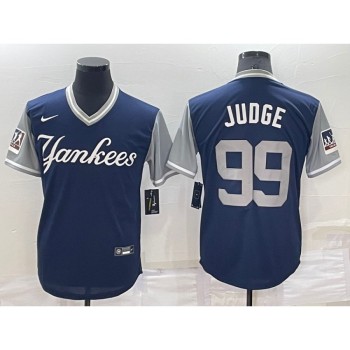 Men's New York Yankees #99 Aaron Judge Navy Stitched Baseball Jersey Men's New York Yankees #99 Aaron Judge Navy Stitched Baseball Jersey
