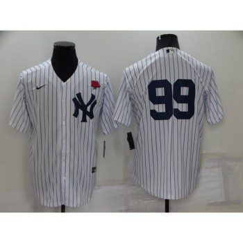 Men's New York Yankees #99 Aaron Judge White Cool Base Stitched Baseball Jersey Men's New York Yankees #99 Aaron Judge White Cool Base Stitched Baseball Jersey