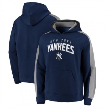 Men's New York Yankees Navy Game Time Arch Pullover Hoodie Pullover Hoodie Men's New York Yankees Navy Game Time Arch Pullover Hoodie Pullover Hoodie