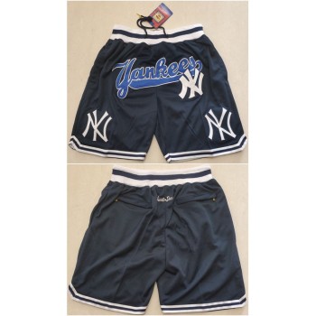 Men's New York Yankees Navy Shorts (Run Small) Men's New York Yankees Navy Shorts (Run Small)