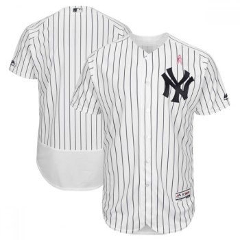 Men's New York Yankees White 2018 Mother's Day Flexbase Stitched MLB Jersey Men's New York Yankees White 2018 Mother's Day Flexbase Stitched MLB Jersey