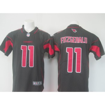 Men's Arizona Cardinals #11 Larry Fitzgerald Black Limited Rush Stitched NFL Jersey Men's Arizona Cardinals #11 Larry Fitzgerald Black Limited Rush Stitched NFL Jersey