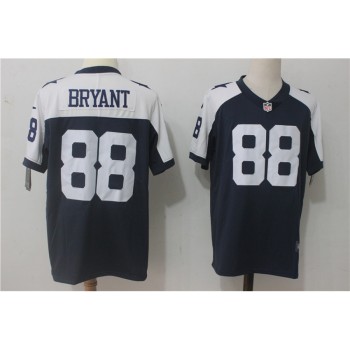 Men's Dallas Cowboys #88 Dez Bryant Navy Blue Thanksgiving Stitched NFL Vapor Untouchable Limited Throwback Jersey Men's Dallas Cowboys #88 Dez Bryant Navy Blue Thanksgiving Stitched NFL Vapor Untouchable Limited Throwback Jersey