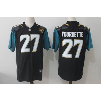 Men's Jacksonville Jaguars #27 Leonard Fournette Black Alternate Stitched NFL Vapor Untouchable Limited Jersey Men's Jacksonville Jaguars #27 Leonard Fournette Black Alternate Stitched NFL Vapor Untouchable Limited Jersey