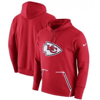 Men's Kansas City Chiefs Red Champ Drive Vapor Speed Pullover Hoodie Men's Kansas City Chiefs Red Champ Drive Vapor Speed Pullover Hoodie
