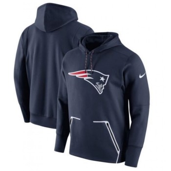 Men's New England Patriots Navy Champ Drive Vapor Speed Pullover Hoodie Men's New England Patriots Navy Champ Drive Vapor Speed Pullover Hoodie