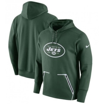 Men's New York Jets Green Champ Drive Vapor Speed Pullover Hoodie Men's New York Jets Green Champ Drive Vapor Speed Pullover Hoodie