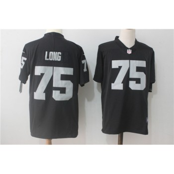 Men's Oakland Raiders #75 Howie Long Black Team Color Stitched NFL Vapor Untouchable Limited Jersey Men's Oakland Raiders #75 Howie Long Black Team Color Stitched NFL Vapor Untouchable Limited Jersey