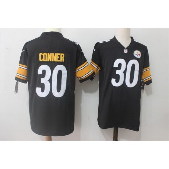Men's Pittsburgh Steelers #30 James Conner Black Team Color Stitched NFL Vapor Untouchable Limited Jersey Men's Pittsburgh Steelers #30 James Conner Black Team Color Stitched NFL Vapor Untouchable Limited Jersey