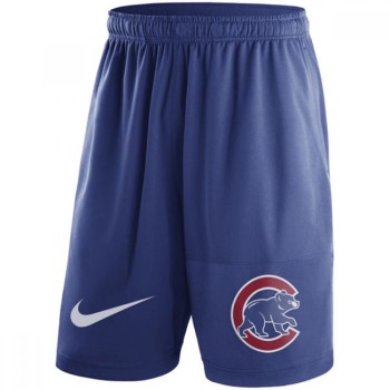 Men's Royal Chicago Cubs Dry Fly Shorts Men's Royal Chicago Cubs Dry Fly Shorts