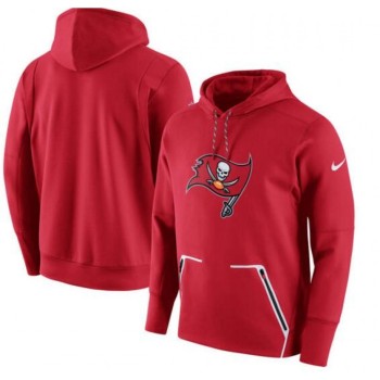 Men's Tampa Bay Buccaneers Red Champ Drive Vapor Speed Pullover Hoodie