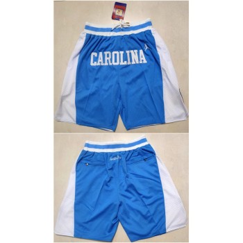 Men's North Carolina Blue/White Shorts(Run Small) Men's North Carolina Blue/White Shorts(Run Small)