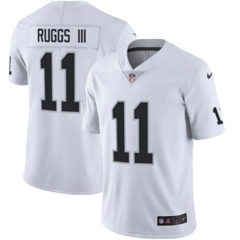 Men's Oakland Raiders #11 Henry Ruggs III White Vapor Limited Stitched Jersey Men's Oakland Raiders #11 Henry Ruggs III White Vapor Limited Stitched Jersey