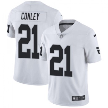 Men's Oakland Raiders #21 Gareon Conley White Vapor Untouchable Limited Stitched NFL Jersey Men's Oakland Raiders #21 Gareon Conley White Vapor Untouchable Limited Stitched NFL Jersey