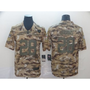 Men's Oakland Raiders #28 Josh Jacobs Camo Salute To Service Limited Stitched NFL Jersey Men's Oakland Raiders #28 Josh Jacobs Camo Salute To Service Limited Stitched NFL Jersey