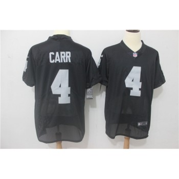 Men's Oakland Raiders #4 Derek Carr Black Vapor Untouchable Elite Stitched NFL Jersey Men's Oakland Raiders #4 Derek Carr Black Vapor Untouchable Elite Stitched NFL Jersey