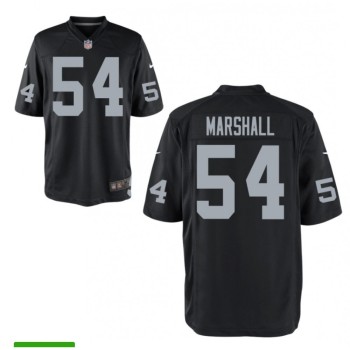 Men's Oakland Raiders #54 Brandon Marshall Black Limited NFL Stitched Jersey Men's Oakland Raiders #54 Brandon Marshall Black Limited NFL Stitched Jersey