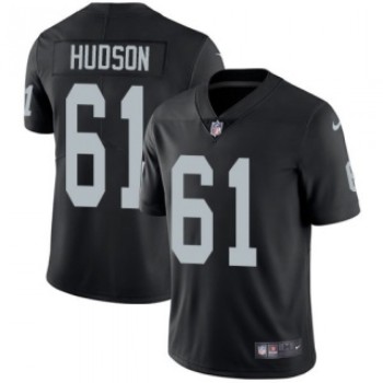 Men's Oakland Raiders #61 Rodney Hudson Black Vapor Limited Stitched NFL Jersey Men's Oakland Raiders #61 Rodney Hudson Black Vapor Limited Stitched NFL Jersey