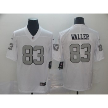 Men's Oakland Raiders #83 Darren Waller White Color Rush Limited Stitched NFL Jersey Men's Oakland Raiders #83 Darren Waller White Color Rush Limited Stitched NFL Jersey
