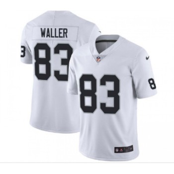 Men's Oakland Raiders #83 Darren Waller White Vapor Untouchable Limited Stitched NFL Jersey Men's Oakland Raiders #83 Darren Waller White Vapor Untouchable Limited Stitched NFL Jersey