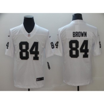 Men's Oakland Raiders #84 Antonio Brown White Vapor Untouchable Limited Stitched NFL Jersey Men's Oakland Raiders #84 Antonio Brown White Vapor Untouchable Limited Stitched NFL Jersey