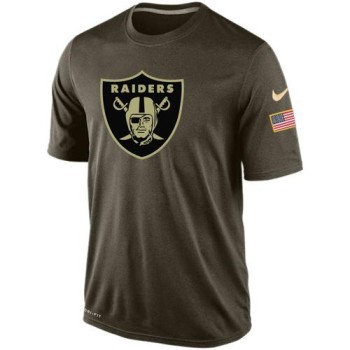 Men's Oakland Raiders Salute To Service Dri-FIT T-Shirt Men's Oakland Raiders Salute To Service Dri-FIT T-Shirt