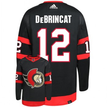 Men's Ottawa Senators #12 Alex DeBrincat 2021 Black Stitched Home Jersey Men's Ottawa Senators #12 Alex DeBrincat 2021 Black Stitched Home Jersey