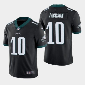 Men's Philadelphia Eagles #10 DeSean Jackson Black Vapor Untouchable Limited Stitched Jersey Men's Philadelphia Eagles #10 DeSean Jackson Black Vapor Untouchable Limited Stitched Jersey