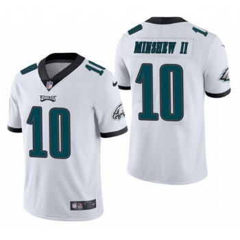Men's Philadelphia Eagles #10 Gardner Minshew II White Vapor Untouchable Limited Stitched Jersey Men's Philadelphia Eagles #10 Gardner Minshew II White Vapor Untouchable Limited Stitched Jersey