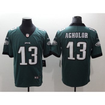Men's Philadelphia Eagles #13 Nelson Agholor Green Vapor Untouchable Limited Stitched NFL Jersey Men's Philadelphia Eagles #13 Nelson Agholor Green Vapor Untouchable Limited Stitched NFL Jersey