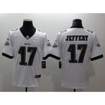 Men's Philadelphia Eagles #17 Alshon Jeffery White Vapor Untouchable Limited Stitched NFL Jersey Men's Philadelphia Eagles #17 Alshon Jeffery White Vapor Untouchable Limited Stitched NFL Jersey